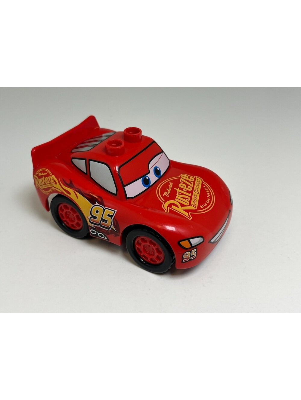 LEGO Duplo Disney Pixar Cars Lightning McQueen #95 Rust-eze Red 2012 Race Car